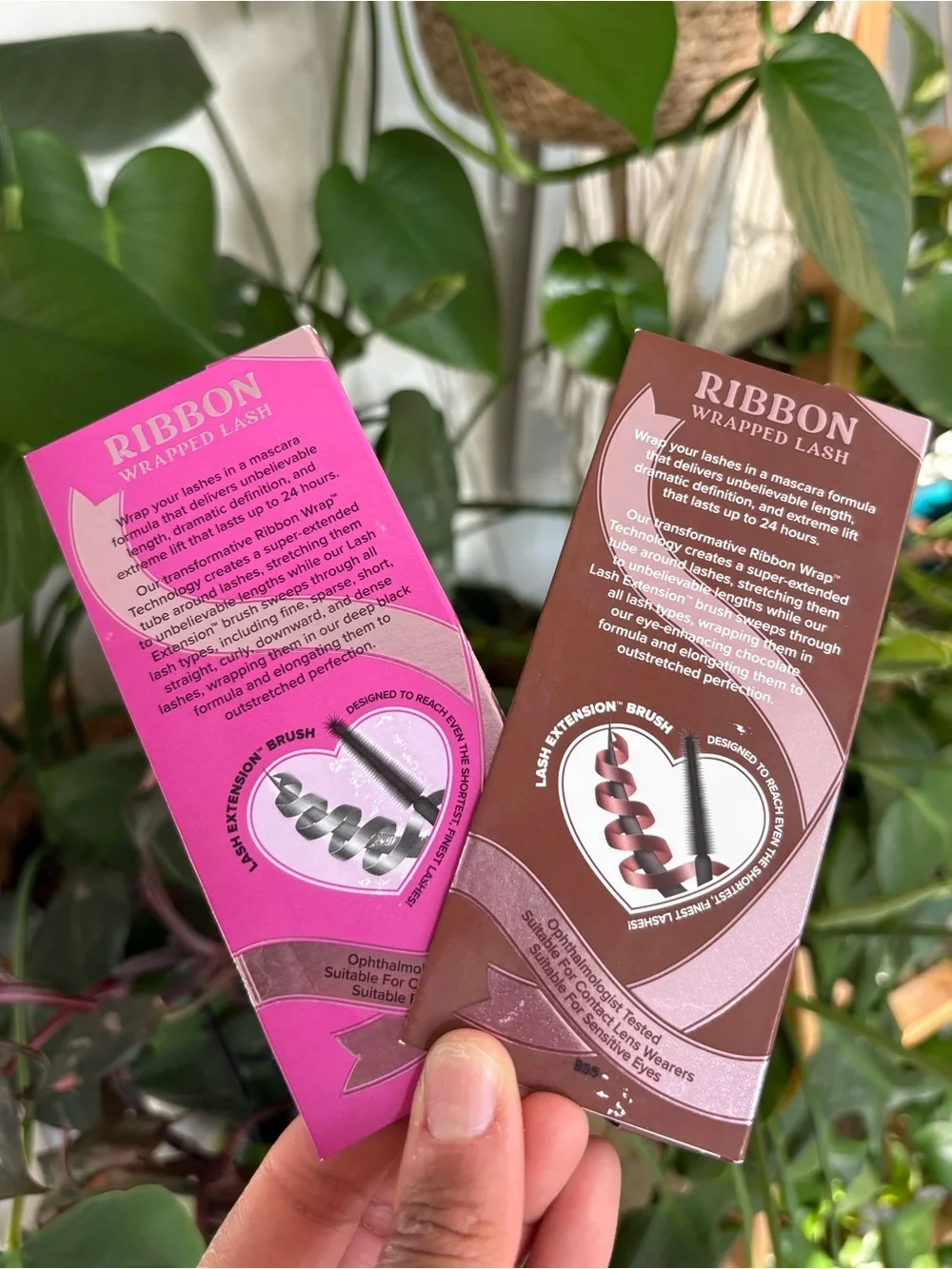 Too Faced Ribbon Wrapped Lash Tubing Mascara Duo - Black & Chocolate